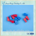 CE and ISO approved medical disposable blue and red Luer lock Injection Stopper Connector